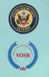 US NAVY AND VOSB LOGOS